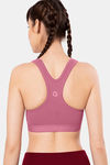 Amante Padded Anti Microbial Sports Bra - Heather Rose — thumbnail 3